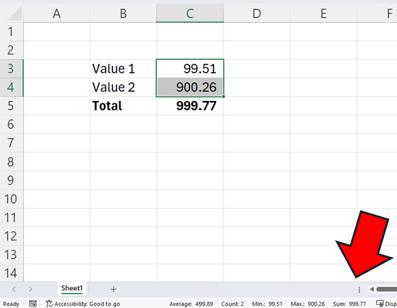 Excel Paste Value Rounding 2-2