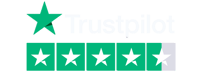 Full Stack Modeller   Trustpilot rating    White text, Transparent cropped2