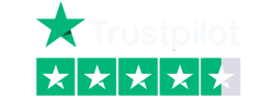 Full Stack Modeller   Trustpilot rating    White text, Transparent cropped2