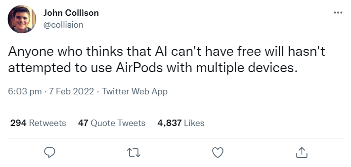AirpodsTweet