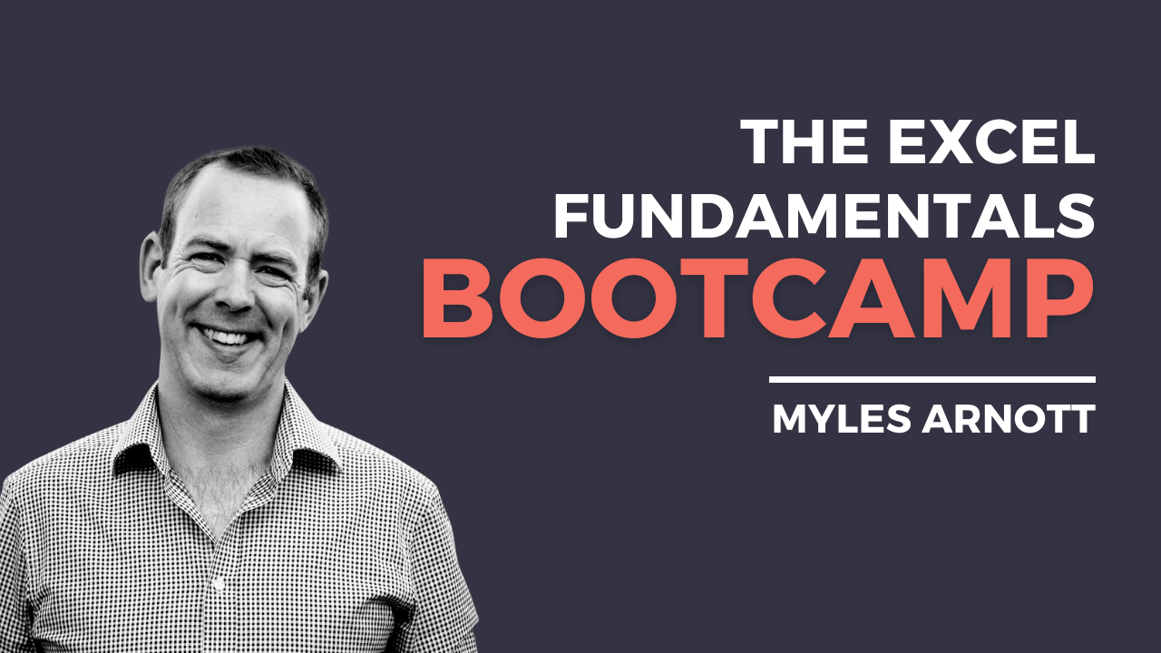 Excel Fundamentals Bootcamp